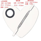 Heart plate/set (1.0 thickness)