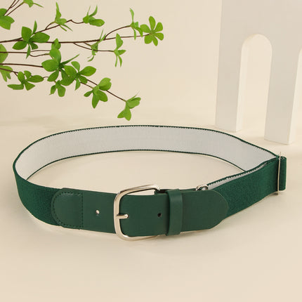 Cross-border explosion softball baseball belt multicolor outdoor sports golf students elastic elastic belt belt wholesale