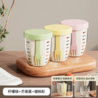 About 580ml / [green+yellow+pink] 1 pack each