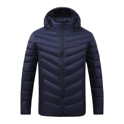 Heated Cotton Clothing for Winter in District 249, District 11, District 19, Smart Heated Cotton Jacket, Unisex Heated Clothing Jacket