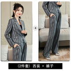Dark gray (suit + pants) / S