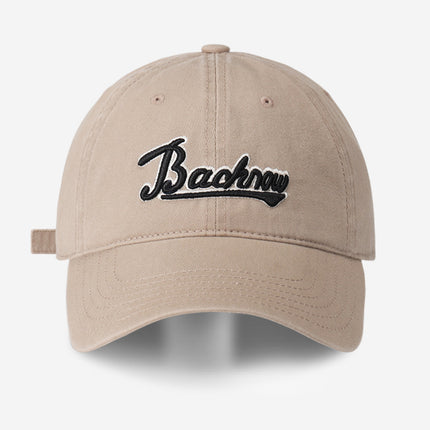 Fithatunme Women's Baseball Cap 2026 New Summer Letter Embroidery Cap That Makes the Face Look Smaller, Unisex Hat