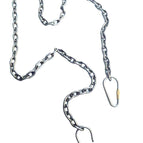 10mm welding port chain 1.0m long (2 titanium locks)