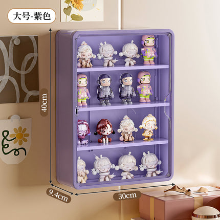 Blind Box Storage Display Rack Wall-mounted Bubble Mart Display Box Display Hanging Wall-mounted Storage Rack Transparent Hand Cabinet