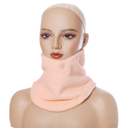 Factory direct autumn and winter plush ins style high color value neck collar warm cold students cute Joker scarf