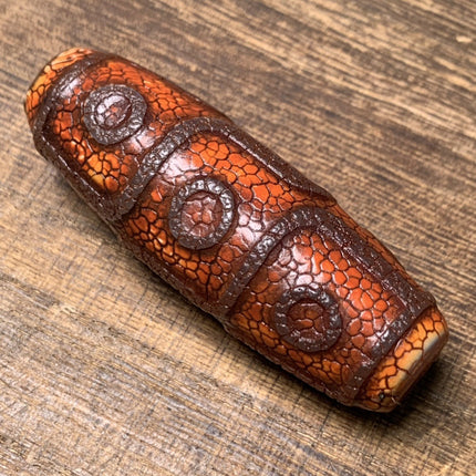 Wholesale High-Quality Xizang Dzi Beads, Old Agate Dragon Dzi Beads, Nine-Eye Dzi Beads, Xizang Agate Dzi Beads, Loose Bead Accessories
