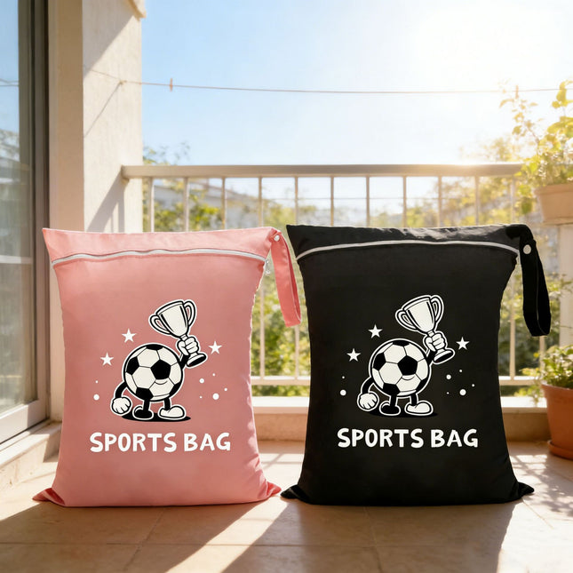 Solid Color Travel Bag Beach Storage Dry and Wet Separation Storage Storage Bag Diaper Bag Mommy Bag Clothes Storage Bag