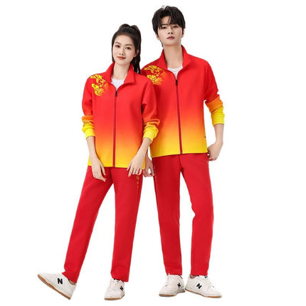 Walking Group Team Uniforms Badminton Women's and Men's Large Size Aerobics Performance Uniforms Sportswear Sports Games Sports Suits