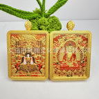 Amitabha (dog, pig) / Single-shot glass-faced thangka