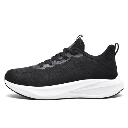 Men's Mesh Casual Shoes, One-Piece Magnetic Vibration Foot Massage Shoes, Outdoor Lightweight Cushioning and Comfortable Sports Shoes