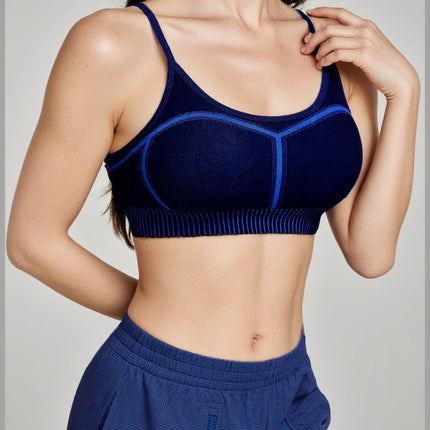 One-Cup Sports Bra for Women, Shock-Proof and Anti-Sagging Running High-Intensity Yoga Wear Fitness Bra Beautiful Back Suit Pants