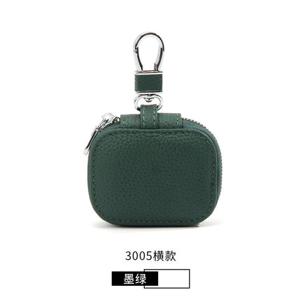 New Genuine Leather Key Case Small Mini Top Layer Cowhide Waist Hanging Key Bag Household Unisex Key Case