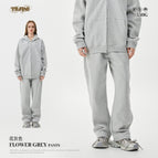 melange gray-Pants / S