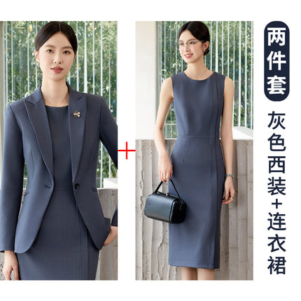 Suit Dress Suit Women's Professional Formal Wear Spring & Fall 2025 New Elegant Slim Fit High-End Small Suit Jacket