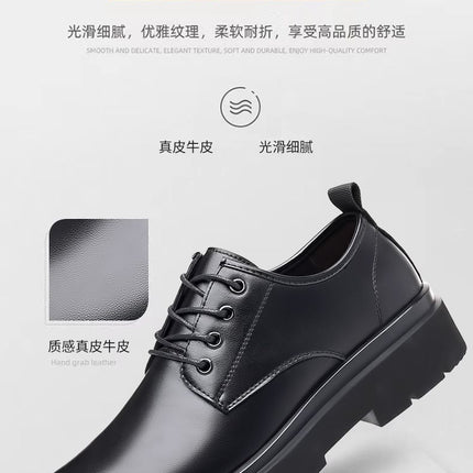 [100% full cowhide] special clearance processing leather shoes men's shoes genuine leather soft bottom non-slip business casual shoes