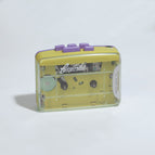 Transparent panel purple