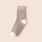 1 pair [58g - color separation and line] khaki / One size fits all [37-45 size] plus velvet and thickened terry