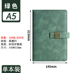 A5 green (200 pages)