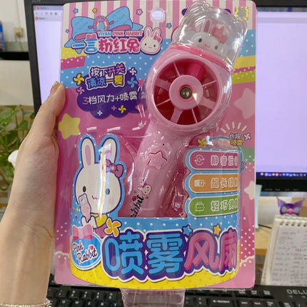 One-word pink rabbit kitchen refrigerator cake dessert shop girl simulation play house toys wholesale mini notebook