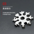 Snowflake wrench-silver