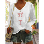 White-horn wine glass / S