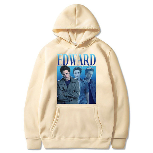 [Cross-Border Code] Edward Cullen felpe in cotone tenere in Hoodie