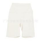 Albumin branded five-quarter pants / 10/XXL
