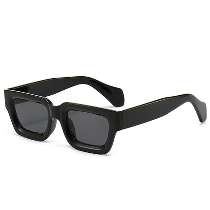 Retro Concave Small Frame Square Sunglasses 2023 New Sunglasses European and American Cross-Border Street Photography Sun Protection Trendy Sunglasses
