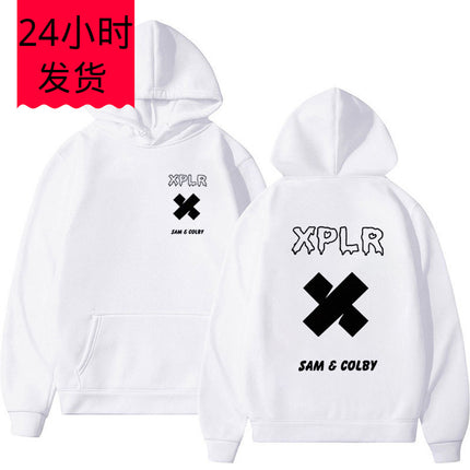 2025 Plus Size Sweatshirt Print Hoodie Autumn Winter