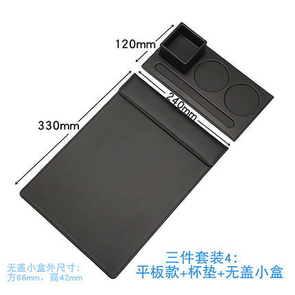 Wholesale a4 business leather meeting signing tablet clip hotel contract signature document magnetic Menu Pad clip