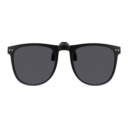 Foldable Polarized Sunglasses Clip UV-proof Fashionable Lightweight Folding Sunglasses Clip Slimming Folding Clip