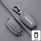 [haval c model] double-sided leather pebbled gray + b02 buckle