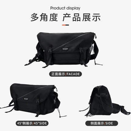 Wholesale Fashion Shoulder Bags for Men, Trendy Single-Shoulder Bags, Japanese-Style Crossbody Bags, Trendy Brand Laptop Bags, Large-Capacity Backpacks, Functional Bags for Women