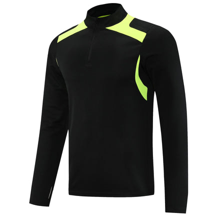 Foreign trade wholesale semi-pull football uniforms training clothes outdoor sports running long sleeve sportswear autumn and winter group clothes appearance clothes