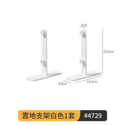 Hole Board Desktop Study Table Desk Dormitory Vertical Storage Partition Station Office Desk Rack Accessories
