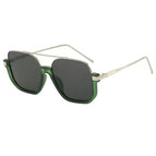 Sand green frame gray piece