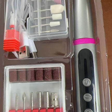 Cross-border nail painting lamp two-in-one nail polishing hand-held baking lamp nail remover portable multifunctional nail polish remover