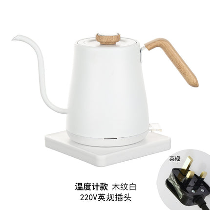 Slender Mouth Electric Household Kettle with Thermometer Coffee Hand Kettle Electric Kettle Electric Coffee Pot