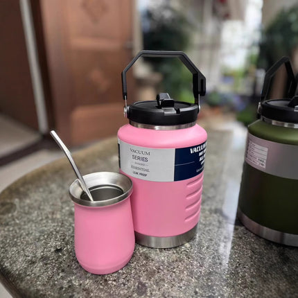Large Capacity Outdoor Insulated Thermos Cup with 304 Stainless Steel Liner for Fitness, Suitable for South America, Europe, and America