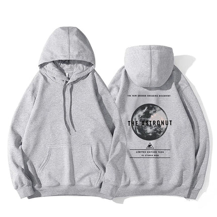 Amazon Moon Pattern Hoodies for Men and Women Autumn Long Sleeve Printed Sweatshirts Casual Chic Street Pullovers