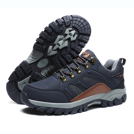 Men's winter fleece-lined couple cotton shoes outdoor sports climbing casual shoes women's hiking factory wholesale