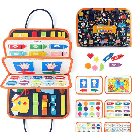 Felt Learning Board Children's Educational Early Education Board DIY Teaching Aids Infant Toys Busy Board Busy Board DIY