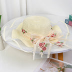 Rose mesh-milk white / M（56-58cm）