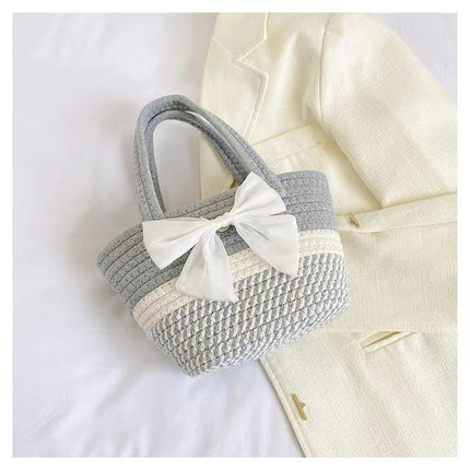 Artistic Chinese-Style Woven Bags for Women, New Summer Straw Floral Shoulder Bags, Casual Handbags, Chinese-Style Bags