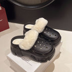 Black [light board] 8cm thick sole / 36-37 [standard code number]