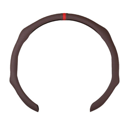 Steering wheel cover new four seasons universal steering wheel handle cover perforated breathable non-slip 5D cassette steering wheel handle cover