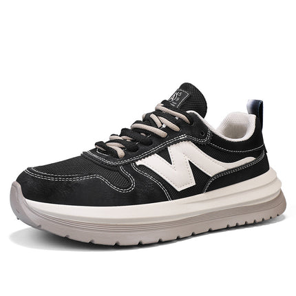 sneaker Men's 2025 New Mesh Breathable Casual Shoes Trendy All-match Forrest Gump Shoes N-word Campus Style Jogging Shoes