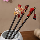 Three-piece set [Butterfly Dance Ann Red Bean Rhododendron]]