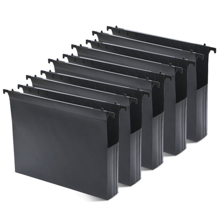 Shuangyi Hot Selling Reinforced Hanging File Folder Side Expansion Office Contract Document Storage Bag Pp Waterproof Document Bag