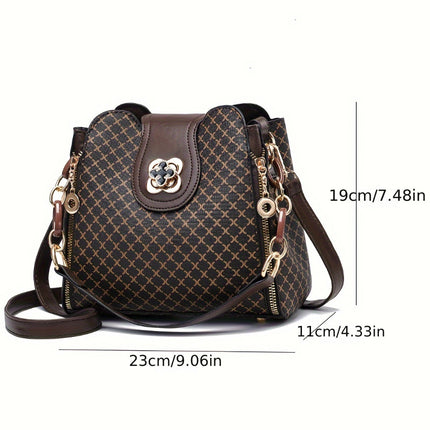 Women's Bags 2025 New Trendy Women's Bags Korean Style Atmospheric Trendy Women's Bags Crossbody Shoulder Handbags Practical Gifts